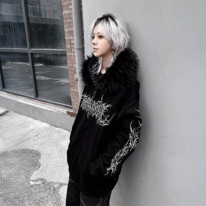 Blackthorn Fur Hoodie