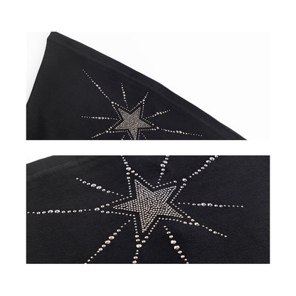 Rhinestone Star Bandeau Top