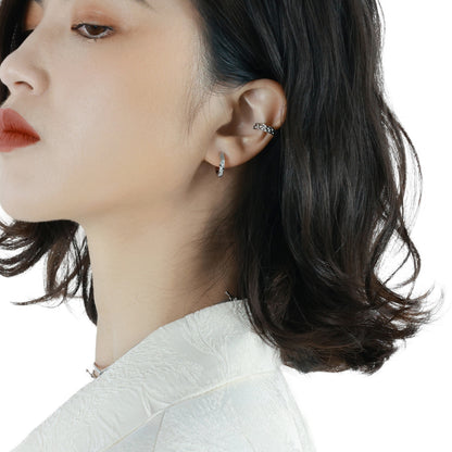 Molten Shine Hoop Earrings