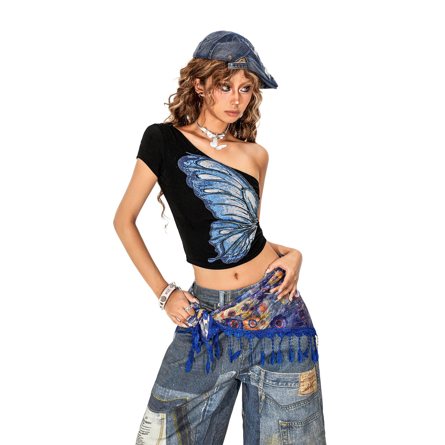 Butterfly Asymmetrical Top