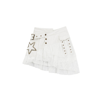 Star Rivet Skirt