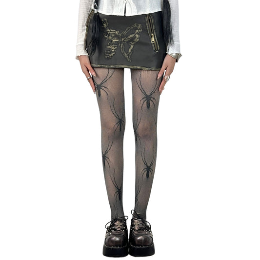 Spider Veil Tights
