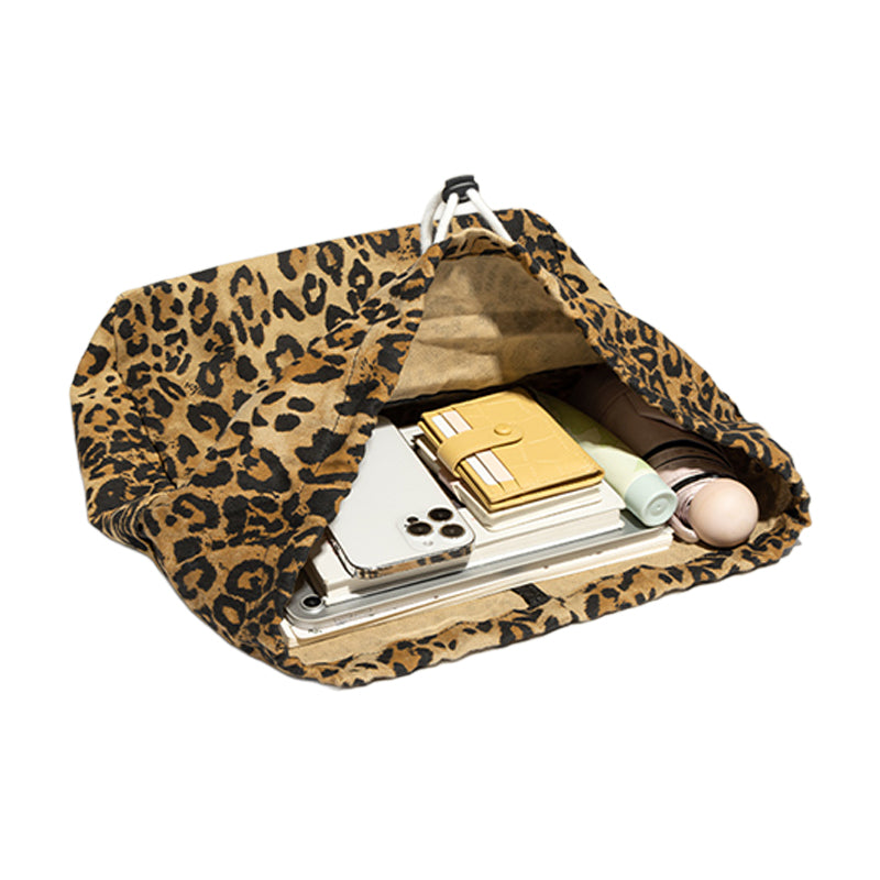 Leopard Print Backpack