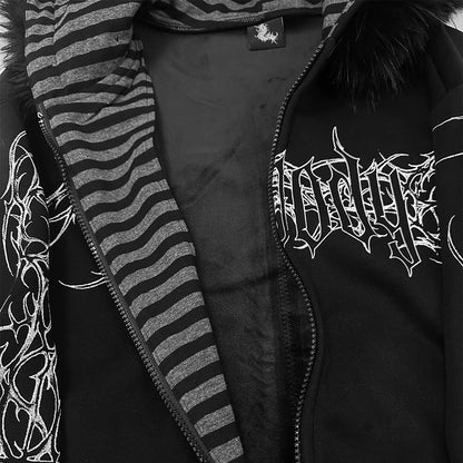 Blackthorn Fur Hoodie