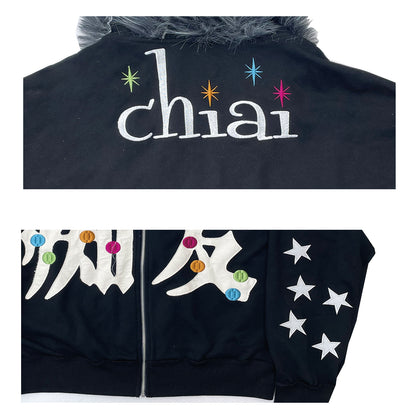 Star Fur Hoodie
