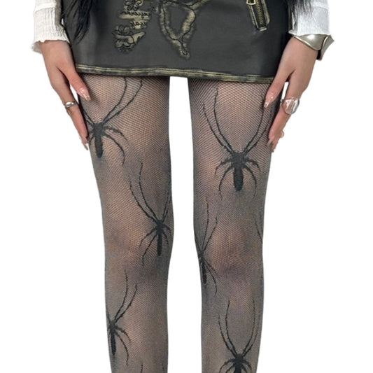 Spider Veil Tights