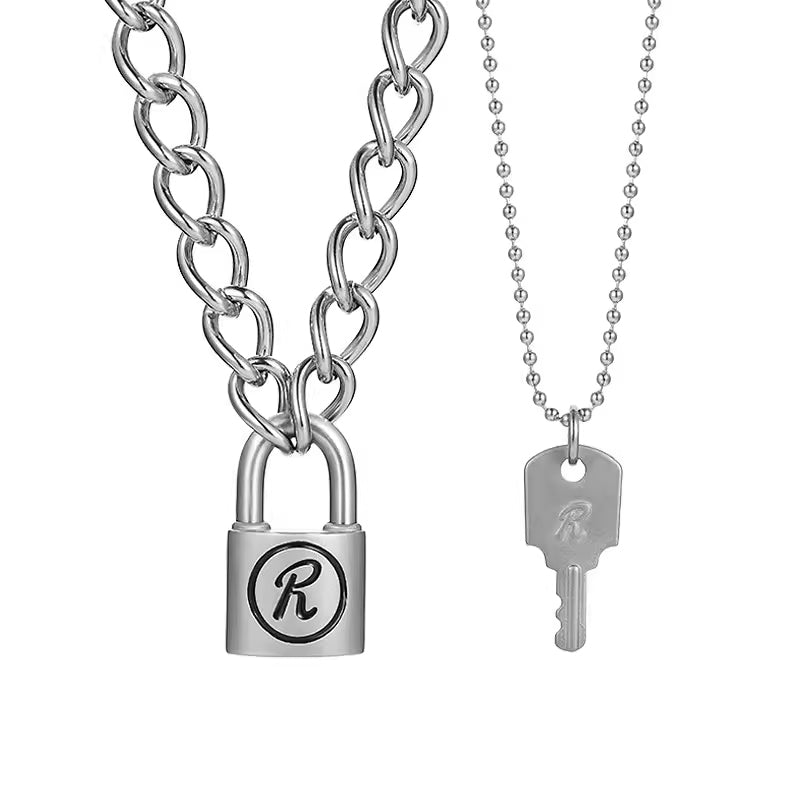 NANA R Lock Necklace