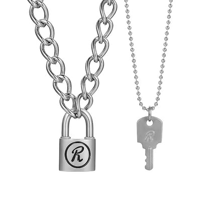 NANA R Lock Necklace